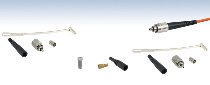 یکپارچه فیبر نوری Singlemode Connector 0.9mm 2.0mm 3.0mm برای شبکه های محلی