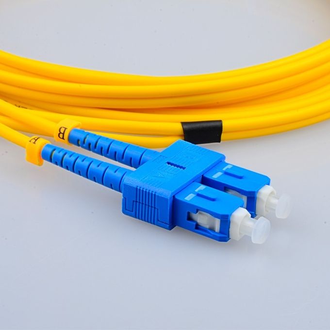 اتصال دهنده DX Sc Upc 2.0 / 3.0mm / اتصال فیبر نوری کابل اتصالات پلاستیکی