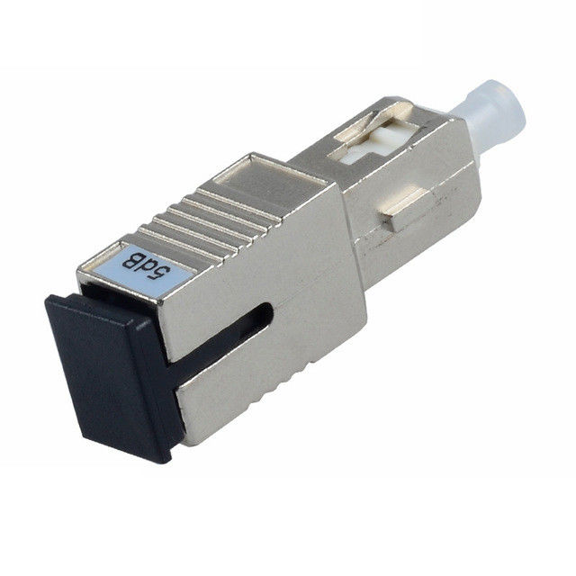 نر - تنفس زن فیبر نوری تک هسته 1 - 30dB با مواد فلزی