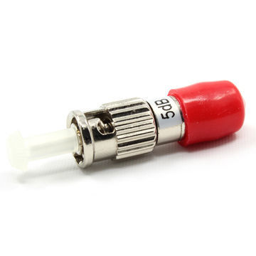 ST UPC فلزی حالت Attenuator فیبر 1-30db برای شبکه های محلی