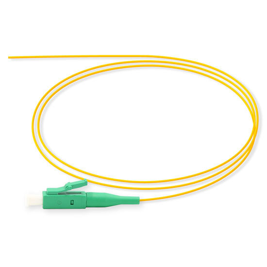 LC APC Ftth کابل فیبر نوری Singlemode 9/125 Pigtail فیبر نوری
