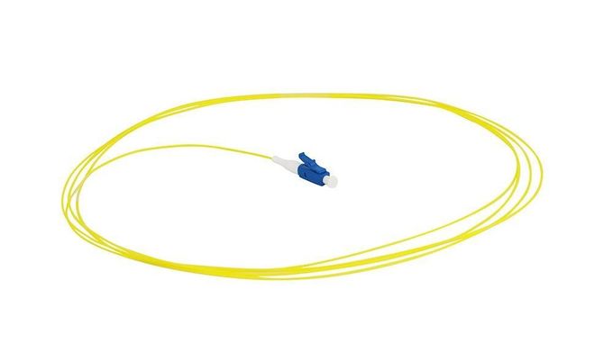 کابل کلاسیک 2.0mm Corning Fiber Optic Pigtail تنها با اتصال LC Blue