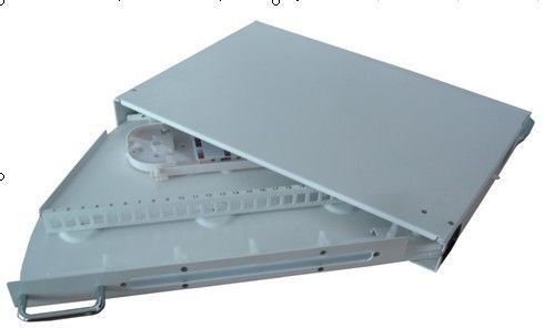 24 پورت FTTH توزیع جعبه / رک متصل فیبر فیبر کابینه توزیع