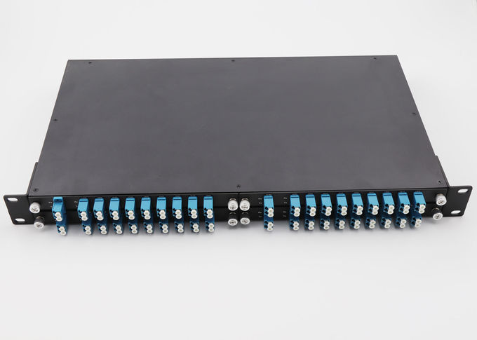 1470 ~ 1610 نانومتر CWDM Multiplexer Rack Mount چهار در یک نوع با بندر UPG