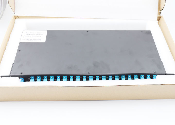 40Ch 100G MUX / DEMUX DWDM 1U رک کوه با اتصالات LC / UPC