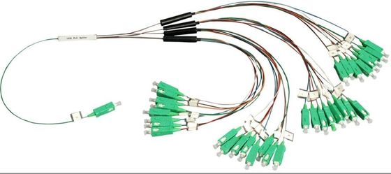 چین یکپارچه / چند حالت فیبر نوری PLC Splitter 1x32 Plc Splitter برای نظارت بر سیستم / سیگنال تامین کننده