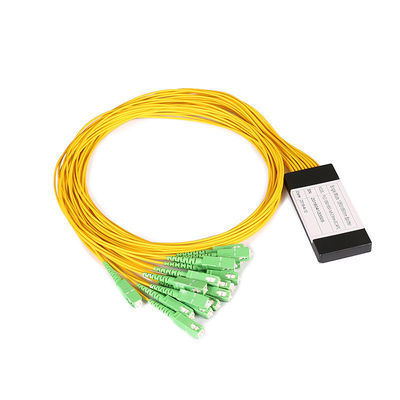 چین SC / APC 1x16 PLC Splitter، G657A نوری سیگنال Splitter 1310nm / 1550nm طول موج تامین کننده
