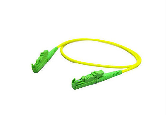 چین فیبر نوری 2.0mm Simplex زرد فیبر نوری بند ناف تک حالت G657A E2000 / APC تامین کننده