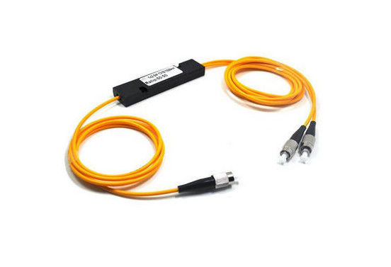 چین کم پروتئین PDL فیبر نوری PLC Splitter 1 X 2 کابل اپتیکال جفت G657A فیبر نوع تامین کننده