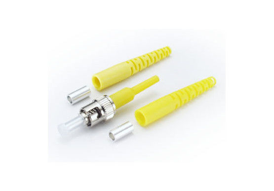 چین فیبر زرد بوت فیبرهای سریع اتصال، ST / UPC 2.0mm Duplex SC فیبر نوری اتصال تامین کننده