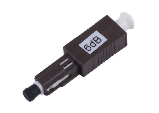 چین Attenuator Lc فیبر مایع پلاستیکی، Attenuator Inline Optical MU Connector تامین کننده