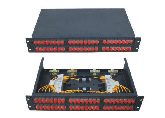 چین FTTH ODF Simplex FBT کوپلینگ 19 اینچ اندازه ورق سرد ورق فولاد شل تامین کننده