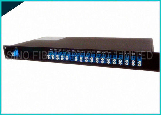 چین 1 U Rackmount Fiber Mux Demux، 18 کانال Demultiplexer دیجیتال برای شبکه Backbone تامین کننده