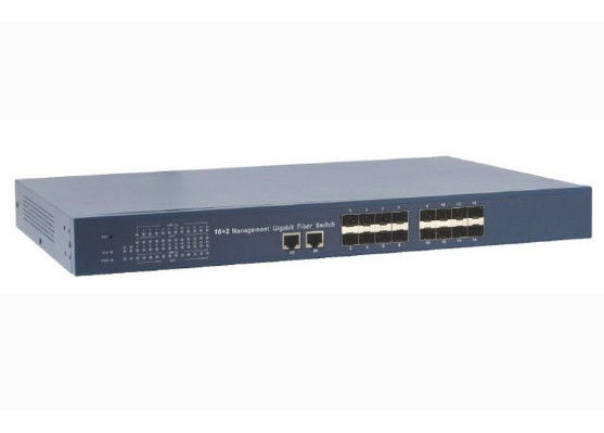 چین 1000M SFP Power Over Switch Ethernet، فیبر نوری 1310nm به سوئیچ اترنت با 8K MAC تامین کننده