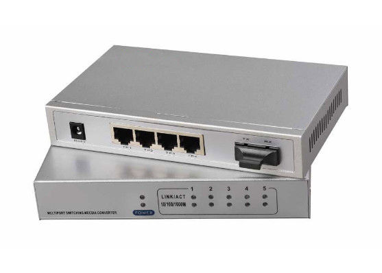 چین MDI / MDIX شبکه فیبر نوری سوئیچ چند حالت IEEE802.3X مدل SM / MM نرخ داده ها تامین کننده