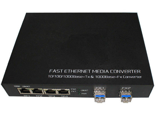 چین 1000 Base - Fx فیبر نوری سوئیچ برای صنعت 850nm / 1310nm / 1550nm طول موج تامین کننده