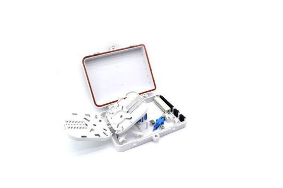 SC / LC فیبر نوری جعبه ختم، 1 * 4/1 * 8 PLC جعبه فیبر نوری جعبه ترمینال تامین کننده