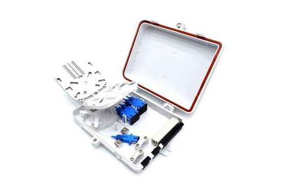 SC / LC فیبر نوری جعبه ختم، 1 * 4/1 * 8 PLC جعبه فیبر نوری جعبه ترمینال تامین کننده