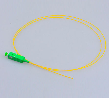 فیبر نوری 1310 / 1550nm Single Mode SC / APC G657A1 2.0mm Dia Yellow Cable تامین کننده