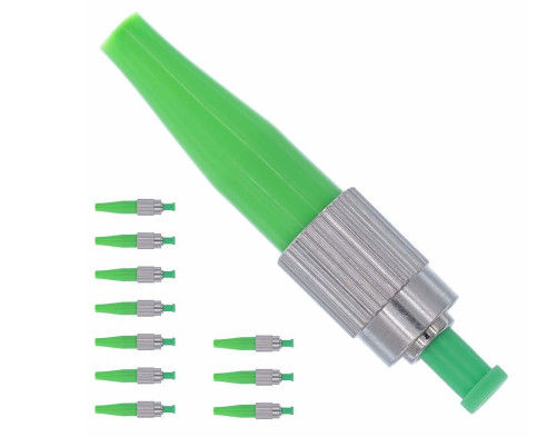 اتصال دهنده های فیبر نوری سریع APC 0.9mm Ceramic Ferrule 850 - 1310nm طول موج تامین کننده