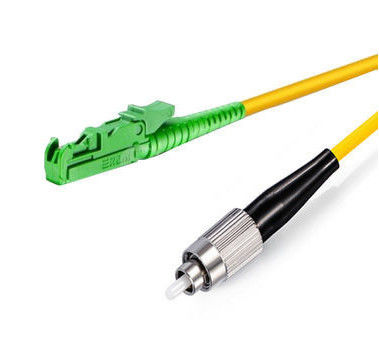 FTTH فیبر نوری پچ کابل FC / UPC - E2000 / APC PVC / LSZH مواد تامین کننده