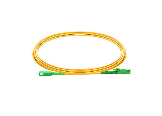 FTTH E2000 فیبر نوری پچ بند 1-3 متر طول گذشت سه گانه تست جلا تامین کننده