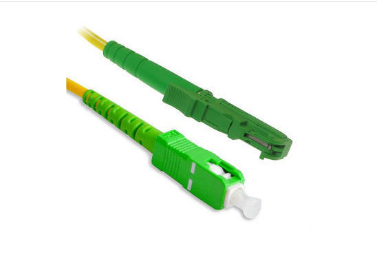 FTTH E2000 فیبر نوری پچ بند 1-3 متر طول گذشت سه گانه تست جلا تامین کننده