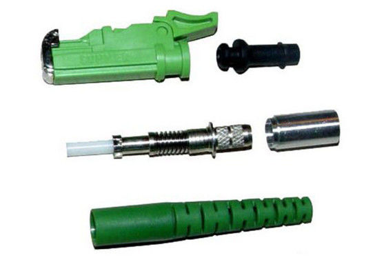 Green Boot G652D Terminate Fiber Lc Connector، SM 3.0 اتصال فیبر نوری فیبر پلاستیکی تامین کننده