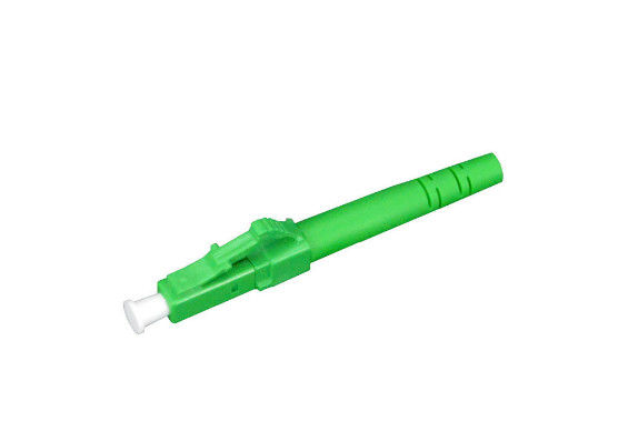 LC APC لهستانی حالت تک فیبر نوری اتصالات 9/125 Simplex 0.9mm / 2.0mm اندازه بوت تامین کننده