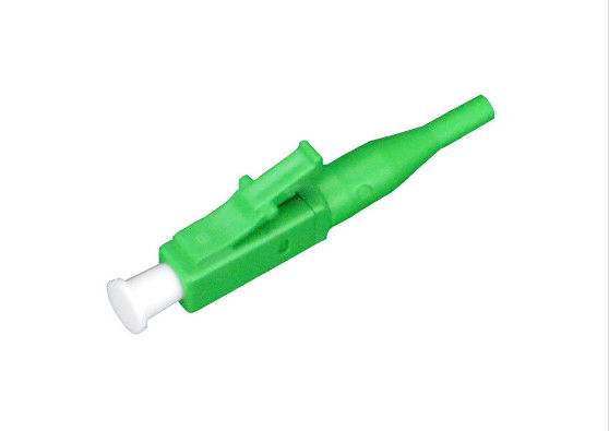 LC APC لهستانی حالت تک فیبر نوری اتصالات 9/125 Simplex 0.9mm / 2.0mm اندازه بوت تامین کننده
