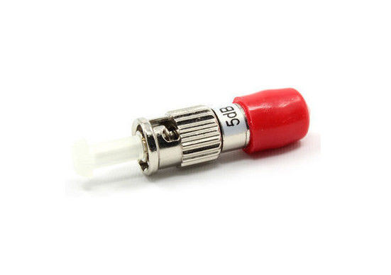 ST UPC فلزی فیبر نوری Attenuator Single Mode 1 - 30db برای شبکه های محلی تامین کننده