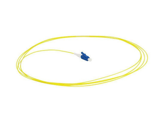 Lc Upc فیبر نوری Pigtail Simplex / دوپلکس تک حالت PVC / LSZH ژاکت تامین کننده