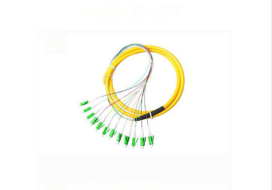 G652 FTTH Pigtail اپتیکال، LC / APC نوع اتصال یکپارچه فیبرهای Pigtails تامین کننده