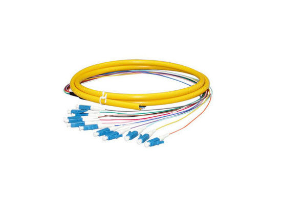 اعتبار بالا UPC Lc Pigtail Single Mode، Yellow LSZH Out Jacket Cord Pigtail تامین کننده
