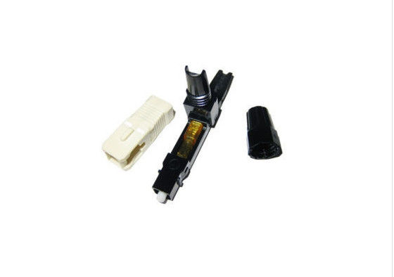 کانکتور 3.0mm SC / UPC مونتاژ چند منظوره تک هسته برای شبکه CATV تامین کننده