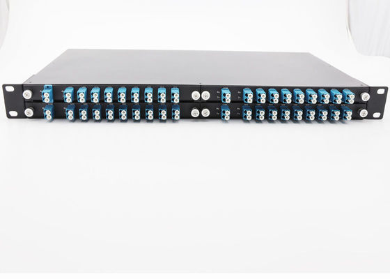 رک کوه CWDM Mux Demux چهار در یک نوع با UPG بندر 1470 - 1610nm طول موج تامین کننده
