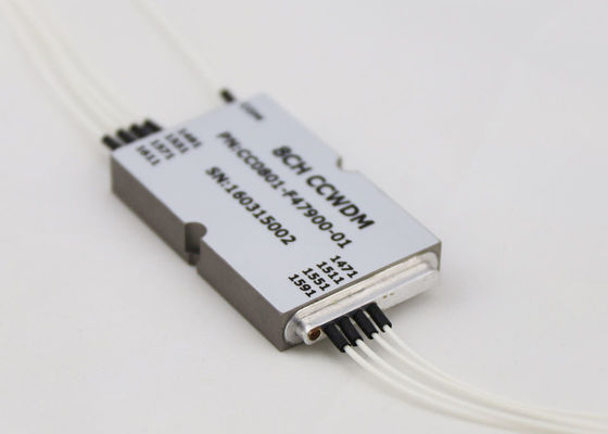 1 x 8 مگابایت نوری CWDM نوری کم حجم نوع اتصال LC / UPC برای سیستم MUX / DEMUX تامین کننده