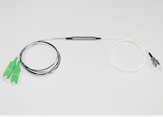 FWDM T x 1550nmCWDM Mux Demux 20dB جداسازی لوله های فلزی برای نظارت بر خط تامین کننده
