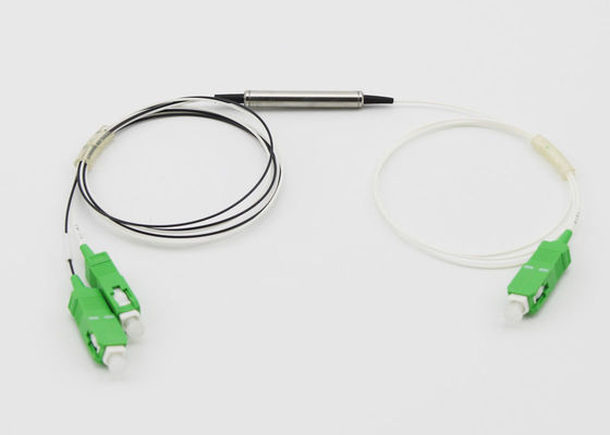 FWDM T x 1550nmCWDM Mux Demux 20dB جداسازی لوله های فلزی برای نظارت بر خط تامین کننده