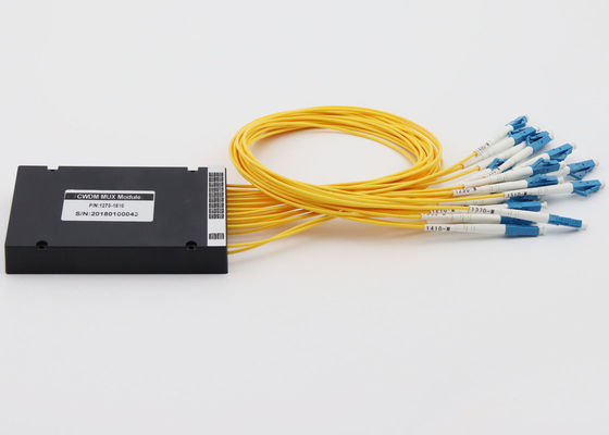 قابلیت اطمینان بالا Mux Demux Cwdm، 4Ch / 8Ch / 18 Ch CWDM ماژول با اتصالات LC تامین کننده