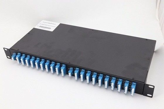 اتصالات LC / UPC DWDM Mux Demux 1537.40nm طول موج برای تقویت کننده فیبر نوری تامین کننده