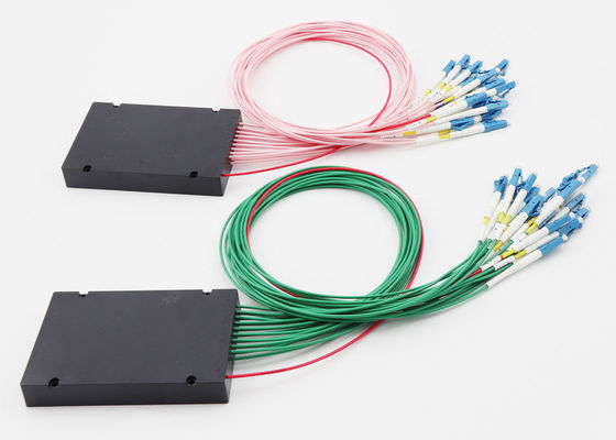 8 کانال 100G DWDM Mux Demux UPG پورت LC / UPC اتصالات طول سفارشی تامین کننده