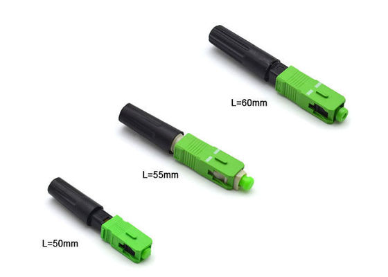 FTTH قطب کابل مونتاژ اتصالات پیش - 50mm ساخته شده ساخته شده در جلا - سایت تامین کننده