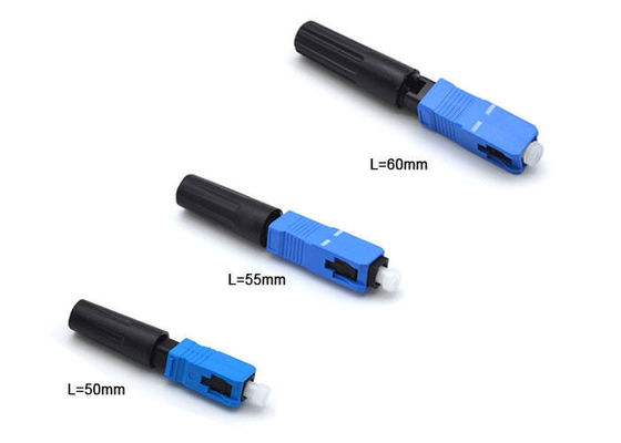 اتصال به حالت آبی Field Assembly 50mm تنها برای FTTB / FTTH 250 - 900um Diameter تامین کننده